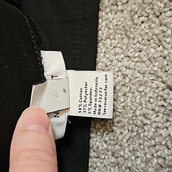 C6🔹️🖤Nine West Midi Black Skirt - Picture 3 of 3